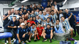 Messi felicitó a Argentina tras haber clasificado a los Juegos Olímpicos de París