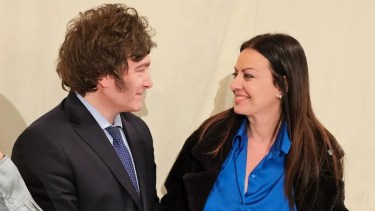 Milei y Pettovello, el Presidente y su ministra de Capital Humano. 