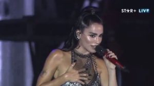 Video | Lali respondió sobre las críticas políticas en el Cosquín Rock: «Da igual quien esté»