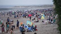 Imagen de Las Grutas: mucho público sigue disfrutando a pleno del feriado de Carnaval