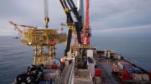 Imagen de Offshore: mirá cómo montaron la plataforma para el proyecto Fénix
