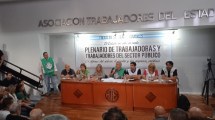 Imagen de Sindicatos estatales van al paro: «El Gobierno intenta licuar nuestro salario», afirmó Aguiar
