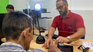 El hombre víctima de trata laboral en un campo de Río Negro, recuperó su identidad