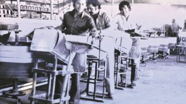 Hacia mediados de la década del ‘50, Roca contaba con 35 galpones de empaque. Foto: Archivo. 