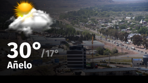 Clima en Añelo: cuál es el pronóstico del tiempo para hoy martes 13 de febrero