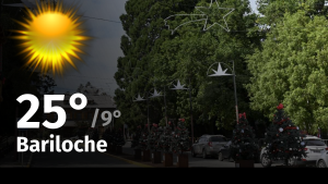 Clima en Bariloche: cuál es el pronóstico del tiempo para hoy sábado 17 de febrero