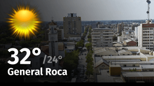 Clima en General Roca: cuál es el pronóstico del tiempo para hoy sábado 17 de febrero