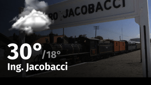 Clima en Ing. Jacobacci: cuál es el pronóstico del tiempo para hoy viernes 9 de febrero