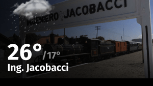 Clima en Ing. Jacobacci: cuál es el pronóstico del tiempo para hoy sábado 10 de febrero