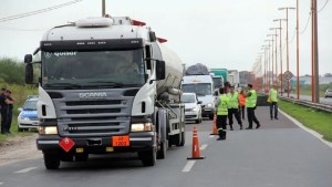 Restringen la circulación de camiones este viernes, sábado y domingo