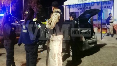 El operativo se realizó en el puesto base 84, ubicado cerca de la intersección de las Rutas 3 y 1. Foto: Gentileza VDM Noticias.
