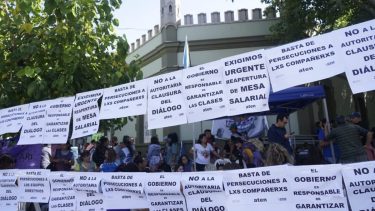 ATEN retoma el bloqueo a Casa de Gobierno este martes