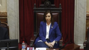 Victoria Villarruel no retrotrajo los aumentos de las dietas de los senadores. Foto Archivo.
