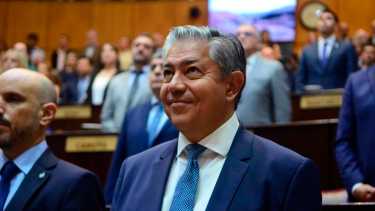 Figueroa dejó inaugurado el 53° período de sesiones ordinarias en la Legislatura. Foto: Cecilia Maletti.