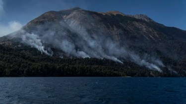 El incendio se desató el 4 de febrero. Foto: archivo