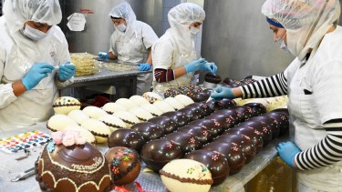 En las chocolaterías confían en una reactivación de las ventas más cerca del fin de semana. Foto: Chino Leiva