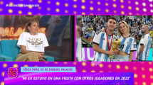Imagen de Yésica Frías, ex de Exequiel Palacios, dio detalles de las fiestas prohibidas en la Selección Argentina
