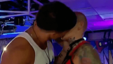 El tremendo beso entre Furia y Mauro en Gran Hermano. 