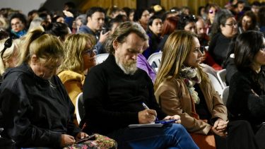 Docentes de Neuquén confirman el paro provincial de 72 horas, este viernes van a Plenario. Foto: Matías Subat