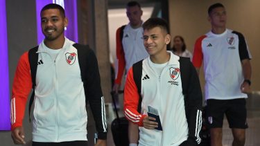 River inició con su travesía hacia Venezuela para el debut en la Copa Libertadores.
