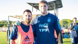 Quién es Martinet, el juvenil de River que rechazó a Chile y se sumó a la Selección Argentina
