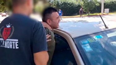 "Perdoname, hermano, hermano perdoname", decía una y otra vez el joven que intentó robar la moto. 