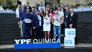 El primer ganador fue para el equipo Bioeutectics. Foto: gentileza. 