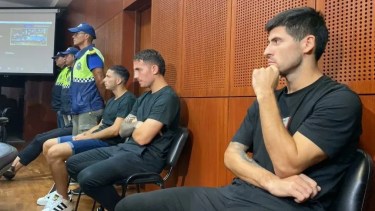 José Florentín, Braian Cufré y Abiel Osorio permanecerán en una vivienda, en Tucumán.
