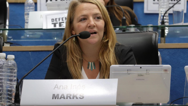 Ana Marks se sumó al cruce entre Martín Doñate y Facundo López. Foto: gentileza
