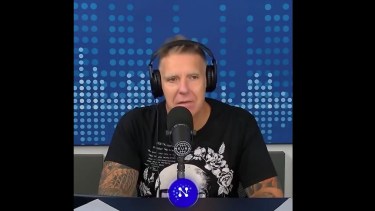 Alejandro Fantina durante su programa, este viernes.