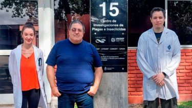 Analía Sforzín, Raúl Alzogaray y Fernando Asenjo. Foto: gentileza María Laura Mugas