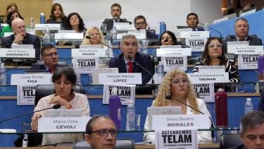 El bloque de JSRN, que conduce Facundo López, aceptó que los municipios participen de los recursos. Foto: Marcelo Ochoa.