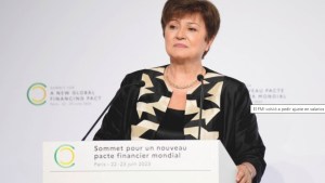 Kristalina Georgieva, la directora del FMI, dijo que está “disponible” para un nuevo mandato