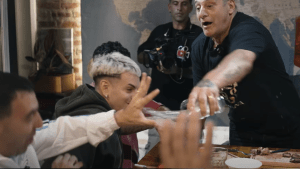 Se conocieron nuevas imágenes del cruce entre El Turco García y Camisetas Nani: Cúal fue la frase que desató la pelea