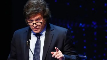 Javier Milei volvió a dejar en claro su intención de establecer las Sociedad Anónimas Deportivas. Archivo.