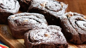 Rolls de chocolate para amasar y disfrutar en casa