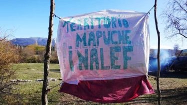 La comunidad Coronado Inalef rechaza el desalojo dispuesto por la justicia. Imagen gentileza Radio Encuentro