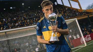 El cipoleño Valentino Simoni, de 19 años, firmó su primer contrato en Boca.