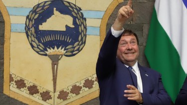 El gobernador entiende "prematuro" realizar un análisis del alcance del Gran Acuerdo. Foto: Marcelo Ochoa