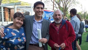 Rafael Salvo es primera generación universitaria en su familia. (Foto: Gentileza)