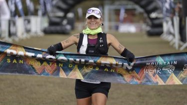 Roxana Flores se quedó con la K42 después de ser segunda el año pasado. (Foto: Prensa Patagonia Run)