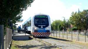 Volvió a funcionar el Tren del Valle entre Neuquén y Plottier este miércoles