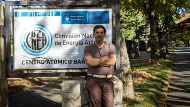 El biólogo Juan Cabrera es investigador asistente en Conicet. Foto: Marcelo Martínez