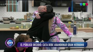 Catalina abandonó la casa de Gran Hermano por segunda vez, después de un mano a mano con Juliana "Furia".-