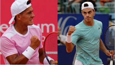 Baéz y Cerúndolo clasificaron a la tercera ronda del torneo que se disputa en la capital de España.