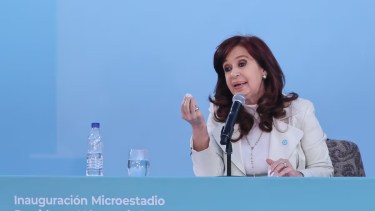 Reaparece Cristina Kirchner. Foto: archivo. 