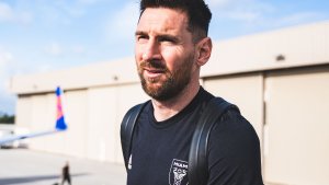 Cómo recibieron a Messi en su llegada a Monterrey con Inter Miami