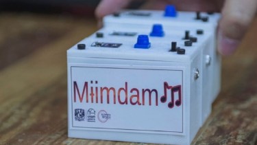 El dispositivo creado por científicos de México. Foto: UNAM.