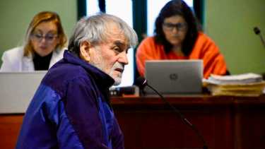 Onofre Mellado cerró el listado de testigos propuesto por la parte acusadora en el juicio contra Duarte y Ortiz (foto Matías Subat)