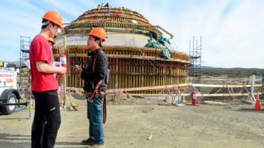 Así empezaba y así está ahora la estación china en Neuquén: un recorrido en 10 fotos